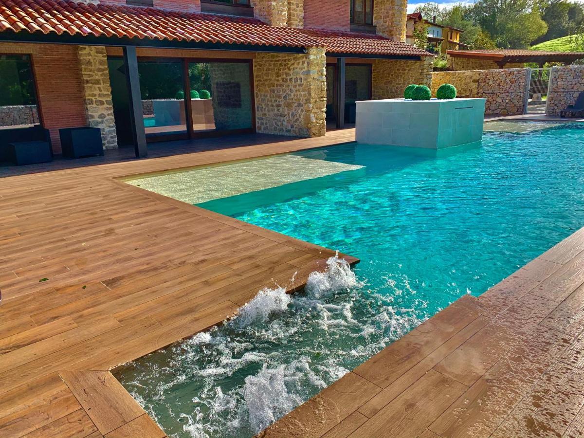 Noriega 2 Apartamentos En Villa Con Piscina Privada En Asturias El Marquesau מראה חיצוני תמונה